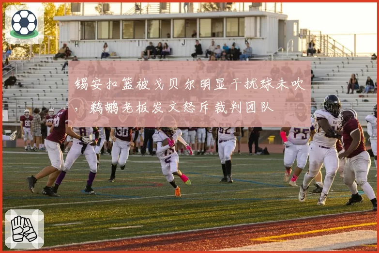 锡安扣篮被戈贝尔明显干扰球未吹,鹈鹕老板发文怒斥裁判团队