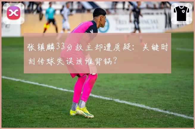 张镇麟33分救主却遭质疑：关键时刻传球失误该谁背锅？