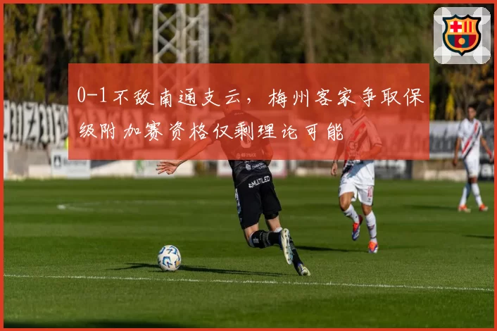 0-1不敌南通支云，梅州客家争取保级附加赛资格仅剩理论可能